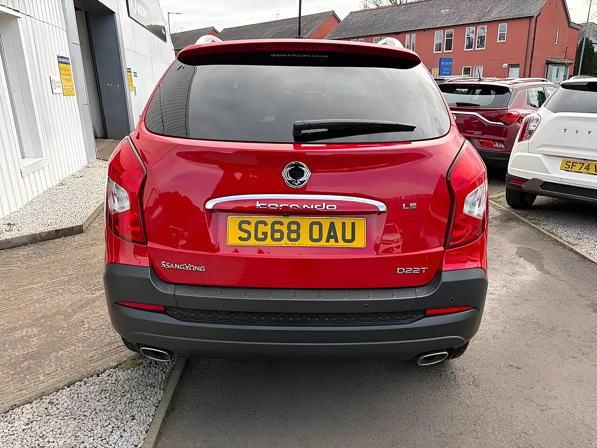 Used 2018 Ssangyong Korando Le Red - Interior and Exterior details 7