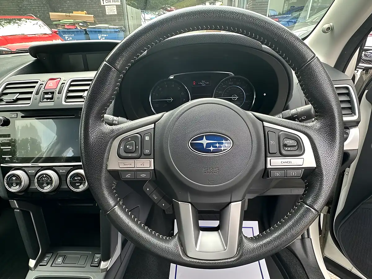 Used 2018 Subaru Forester Xe White - Interior and Exterior details 11
