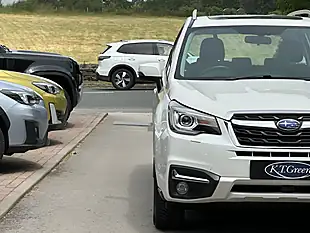 Used 2018 Subaru Forester Xe White - Interior and Exterior details 17