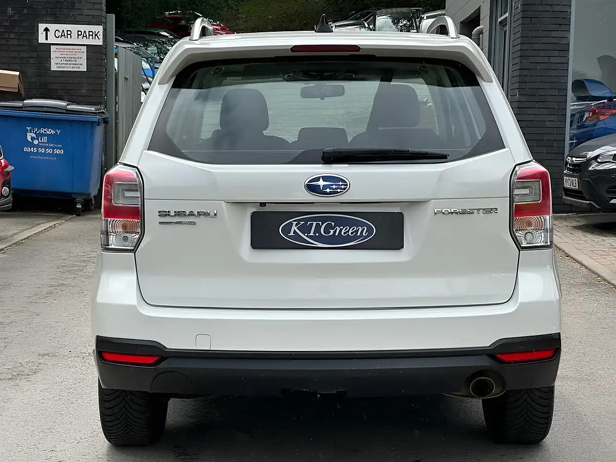Used 2018 Subaru Forester Xe White - Interior and Exterior details 18