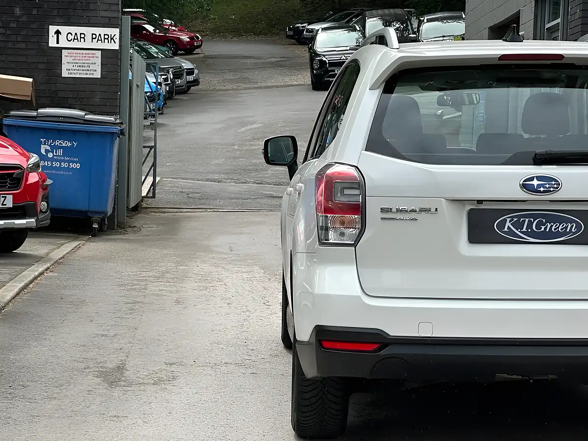 Used 2018 Subaru Forester Xe White - Interior and Exterior details 19