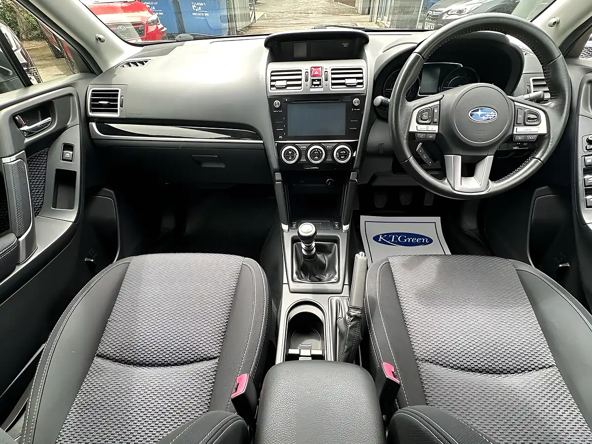 Used 2018 Subaru Forester Xe White - Interior and Exterior details 9