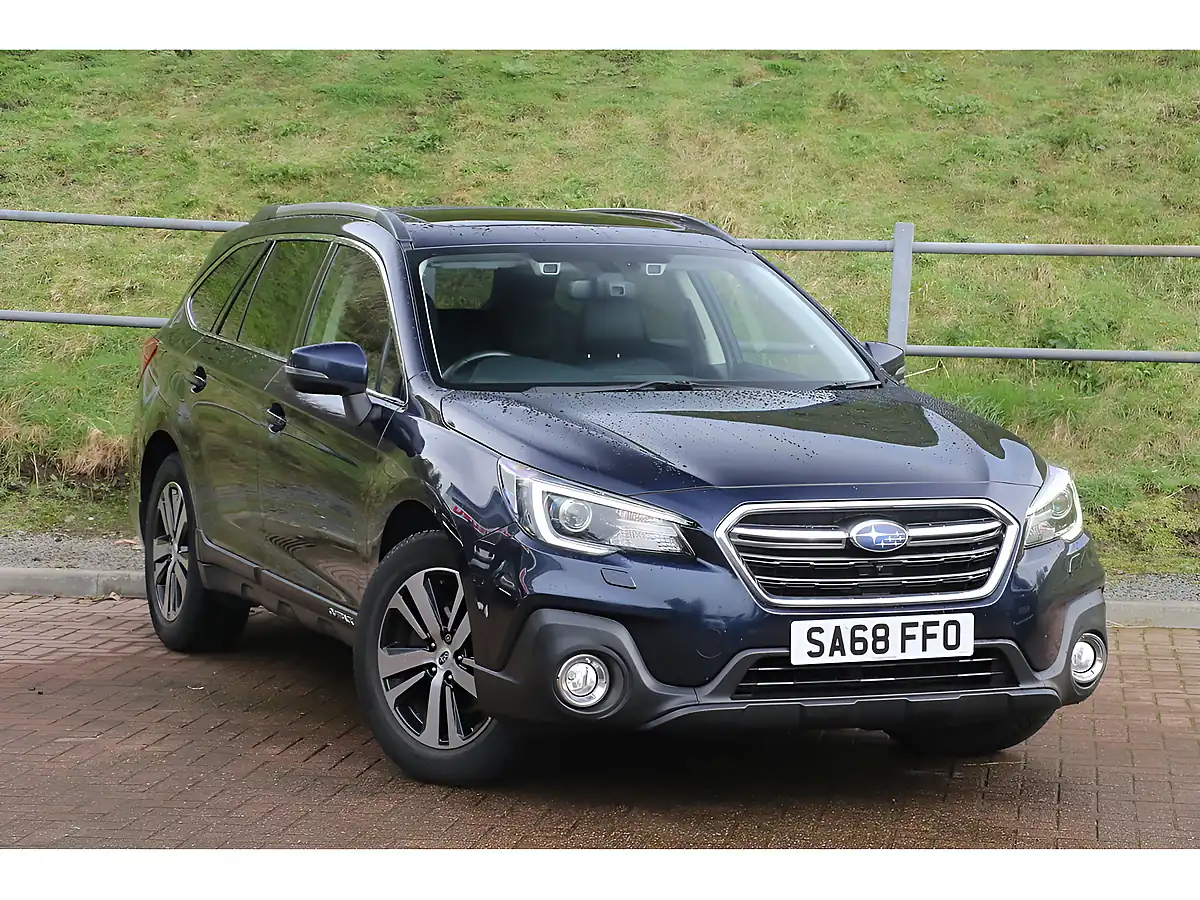 Used 2018 Subaru Outback Se Premium Dark Blue - Front View