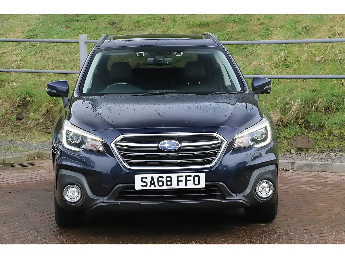 Used 2018 Subaru Outback Se Premium Dark Blue - Interior and Exterior details 2