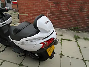 Used 2018 Suzuki AN650 ZL8 Burgman White - Interior and Exterior details 14