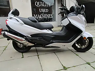 Used 2018 Suzuki AN650 ZL8 Burgman White - Interior and Exterior details 2