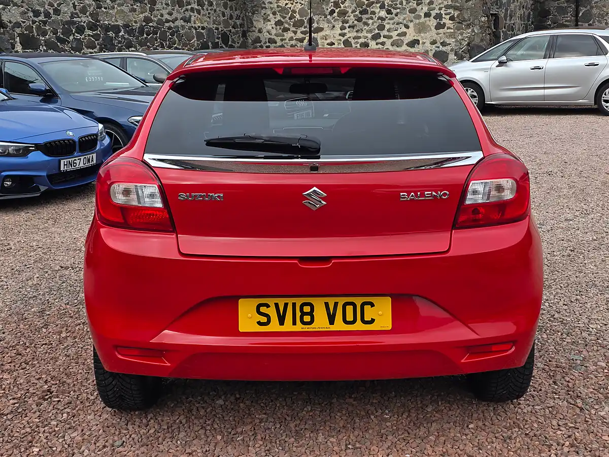 Used 2018 Suzuki Baleno Sz-T Red - Interior and Exterior details 16