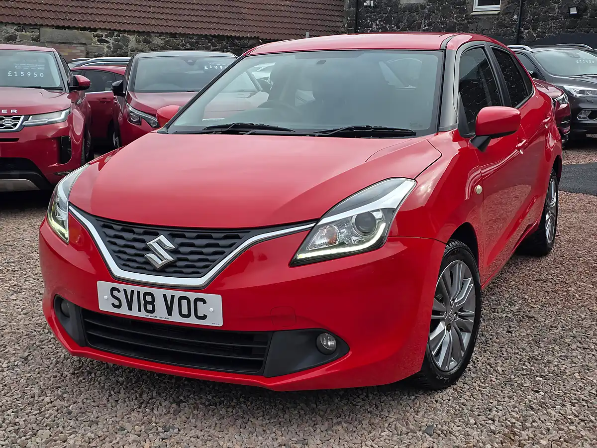 Used 2018 Suzuki Baleno Sz-T Red - Interior and Exterior details 5