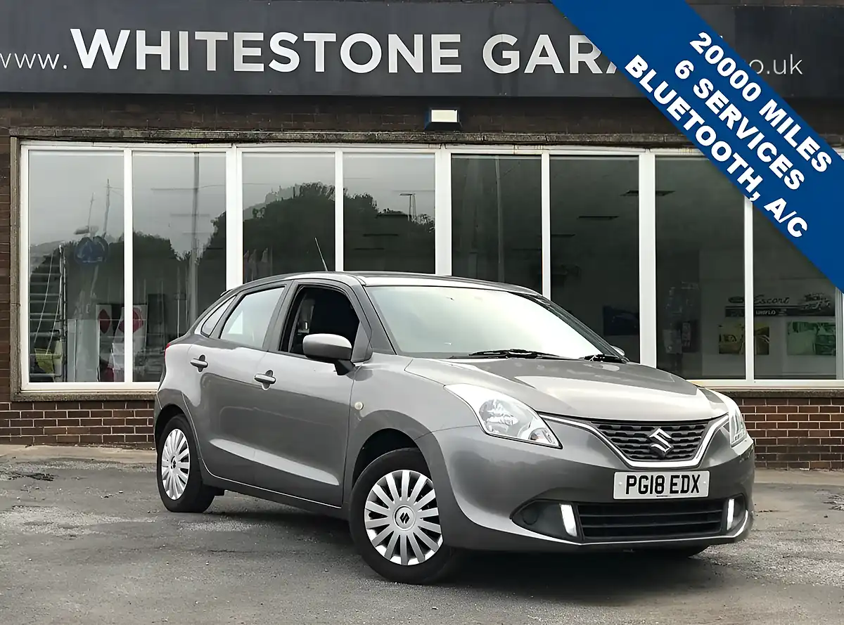 Used 2018 Suzuki Baleno SZ3 Grey - Front View
