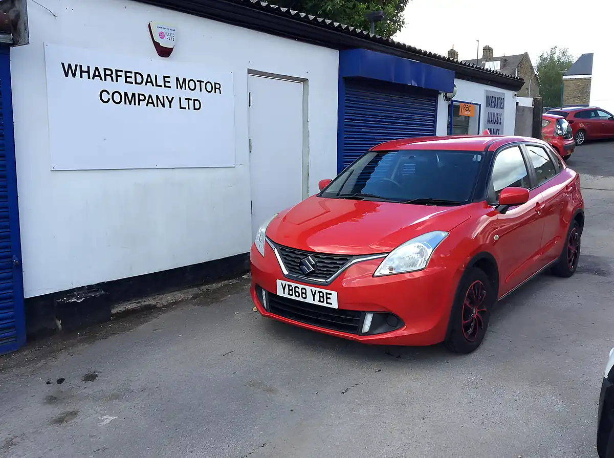 Used 2018 Suzuki Baleno SZ3 Red - Front View