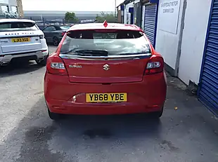Used 2018 Suzuki Baleno SZ3 Red - Interior and Exterior details 7