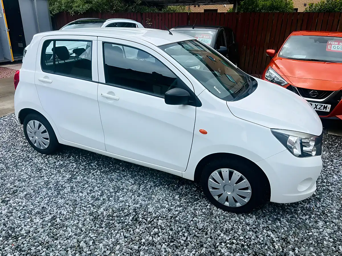 Used 2018 Suzuki Celerio SZ2 White - Front View