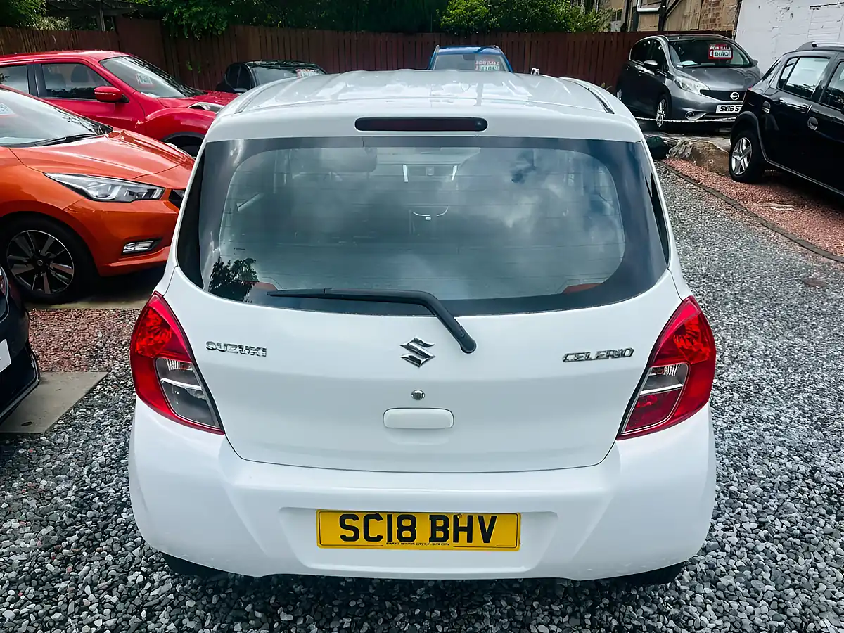 Used 2018 Suzuki Celerio SZ2 White - Interior and Exterior details 4