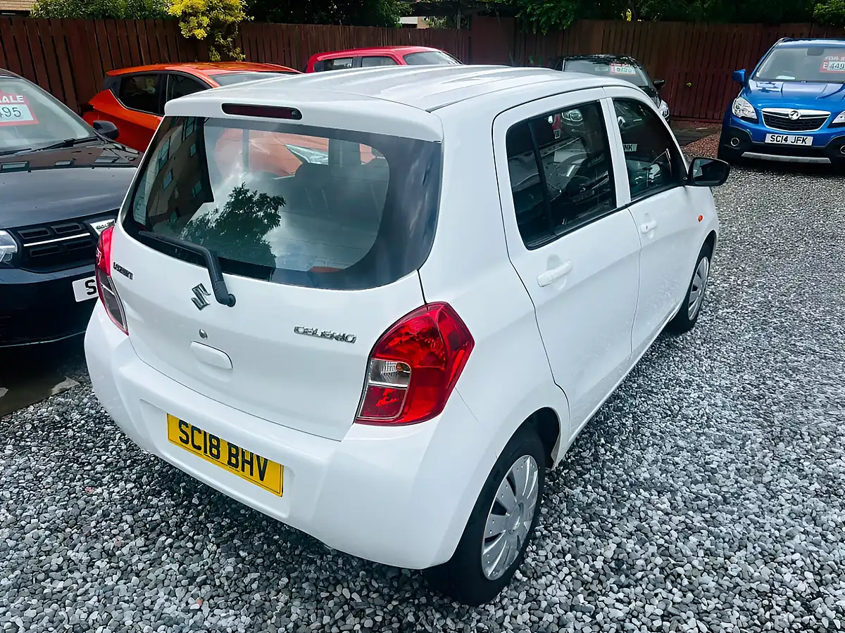 Used 2018 Suzuki Celerio SZ2 White - Interior and Exterior details 7
