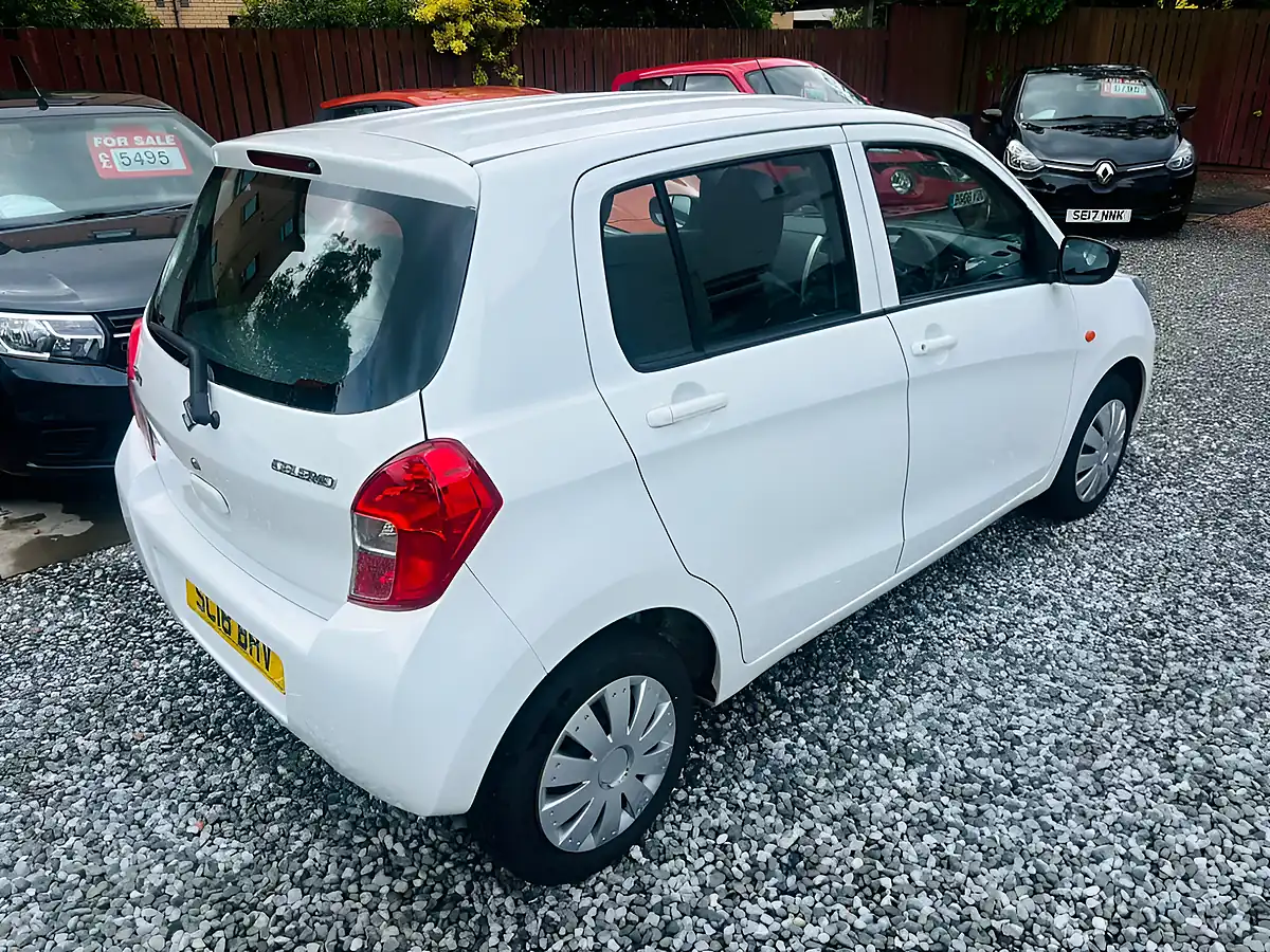 Used 2018 Suzuki Celerio SZ2 White - Interior and Exterior details 8