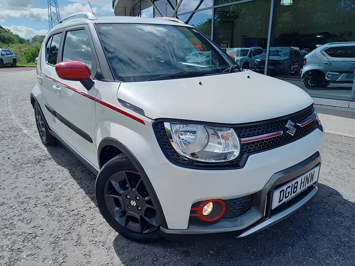 Used 2018 Suzuki Ignis Adventure White - Front View