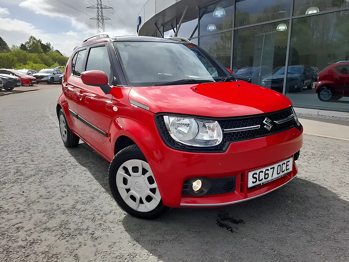Used 2018 Suzuki Ignis SZ3 Red/Black - Front View