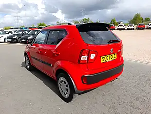 Used 2018 Suzuki Ignis SZ3 Red/Black - Interior and Exterior details 5