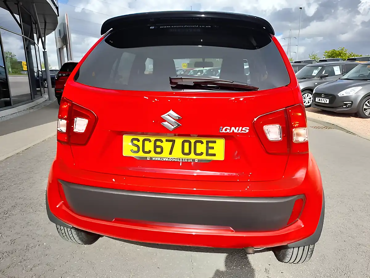 Used 2018 Suzuki Ignis SZ3 Red/Black - Interior and Exterior details 6