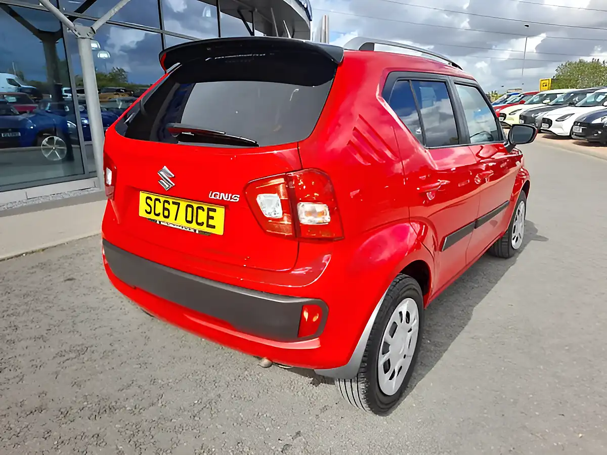 Used 2018 Suzuki Ignis SZ3 Red/Black - Interior and Exterior details 8
