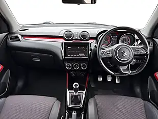 Used 2018 Suzuki Swift Sport Red - Interior and Exterior details 11