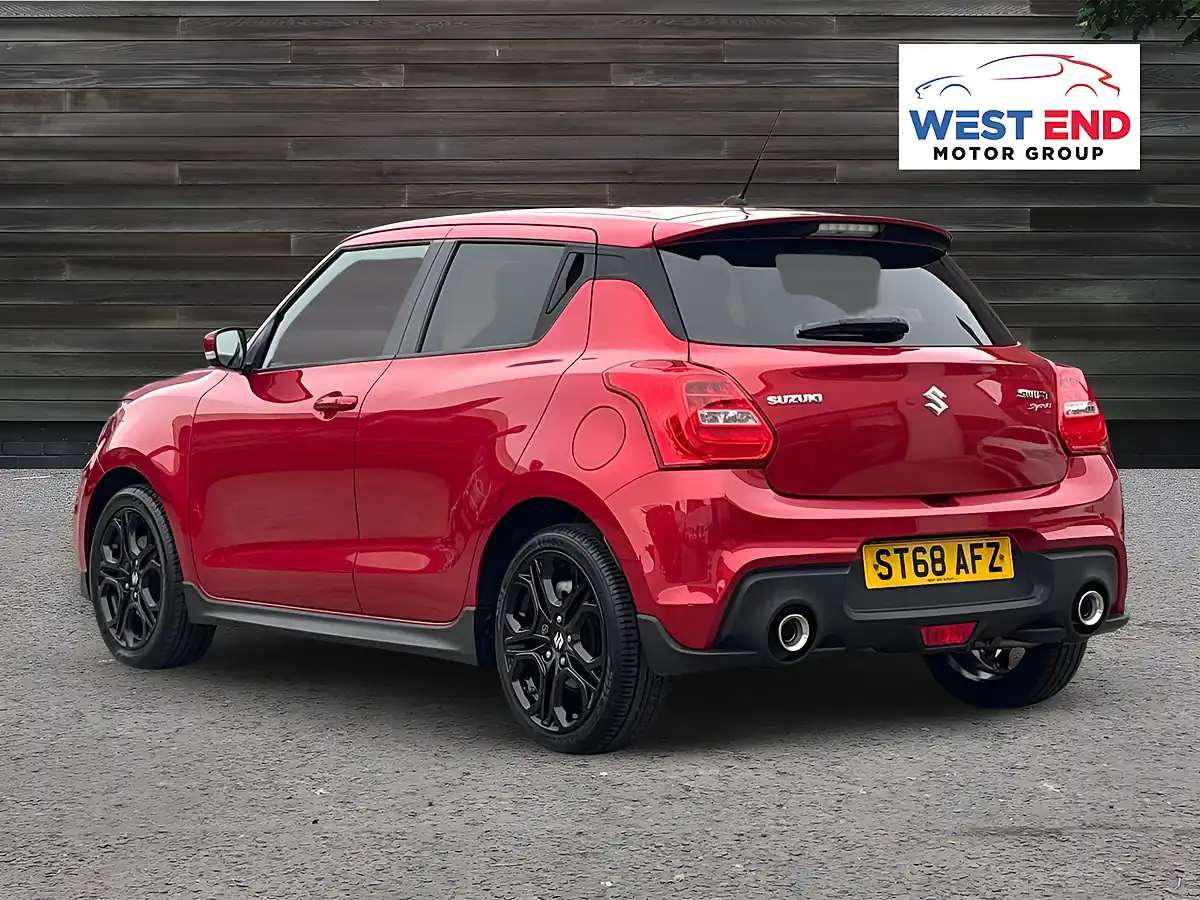 Used 2018 Suzuki Swift Sport Red - Interior and Exterior details 3