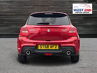 Used 2018 Suzuki Swift Sport Red - Interior and Exterior details 4