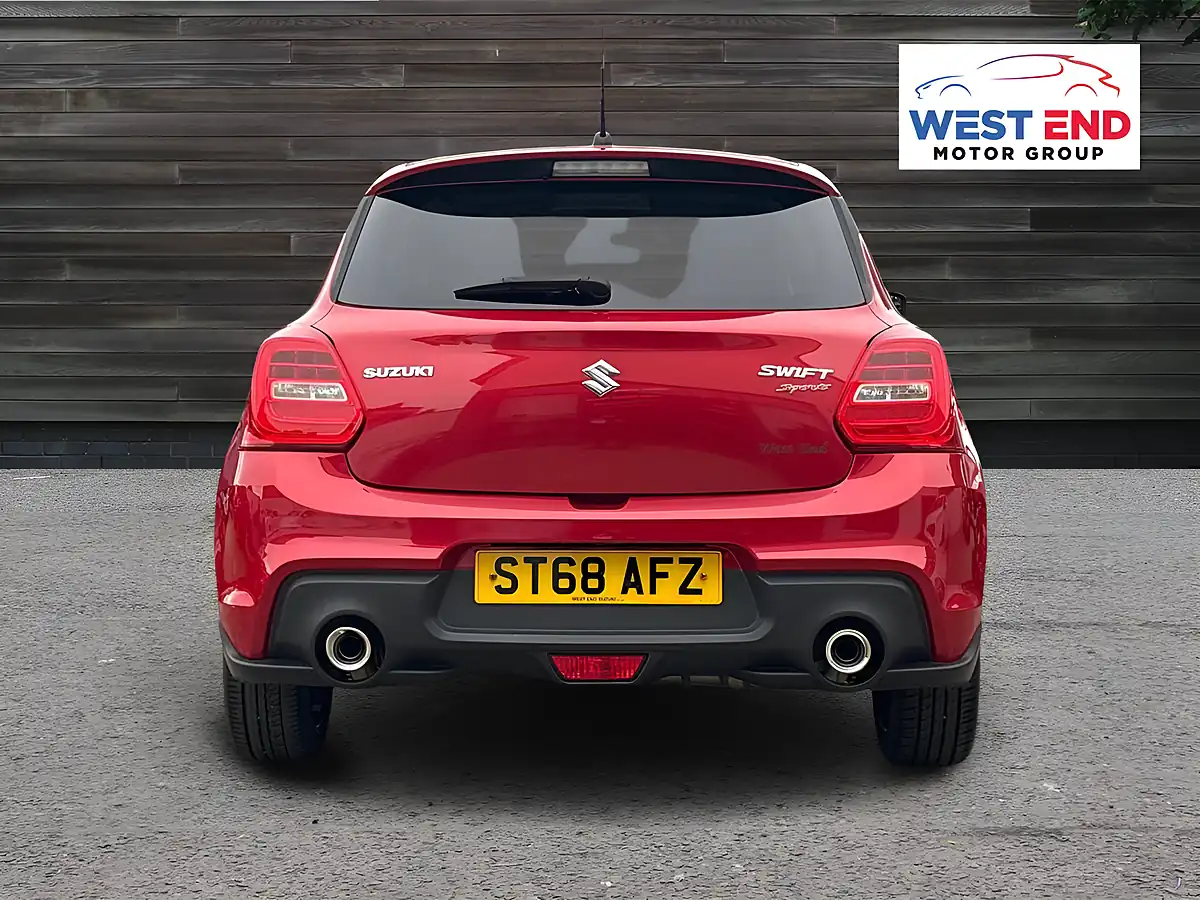 Used 2018 Suzuki Swift Sport Red - Interior and Exterior details 4