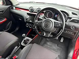 Used 2018 Suzuki Swift Sport Red - Interior and Exterior details 8