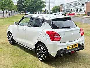 Used 2018 Suzuki Swift Sport White - Interior and Exterior details 4