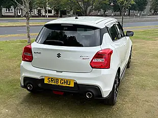 Used 2018 Suzuki Swift Sport White - Interior and Exterior details 5