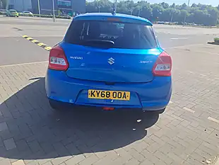 Used 2018 Suzuki Swift Sz-T Blue - Interior and Exterior details 11