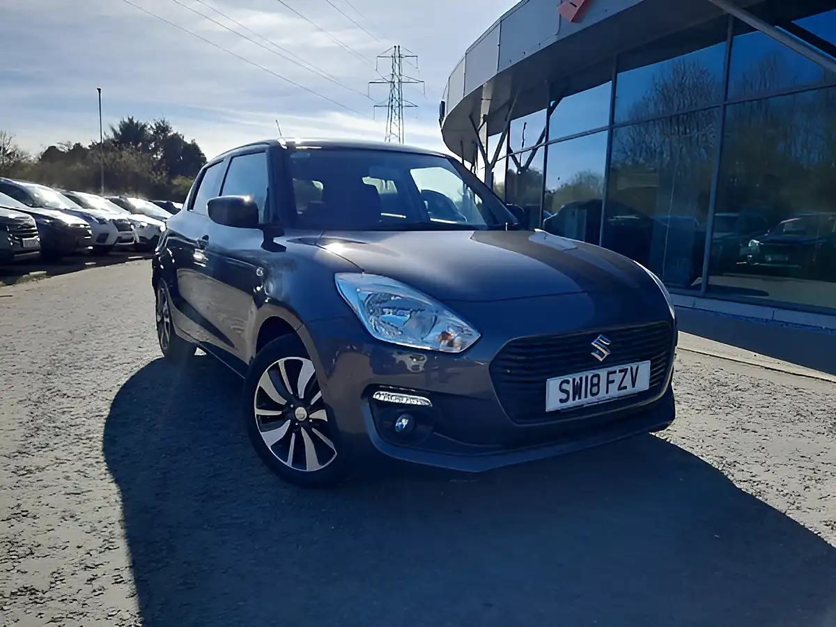 Used 2018 Suzuki Swift Sz-T Grey/Black - Front View