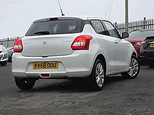 Used 2018 Suzuki Swift Sz-T White - Interior and Exterior details 4