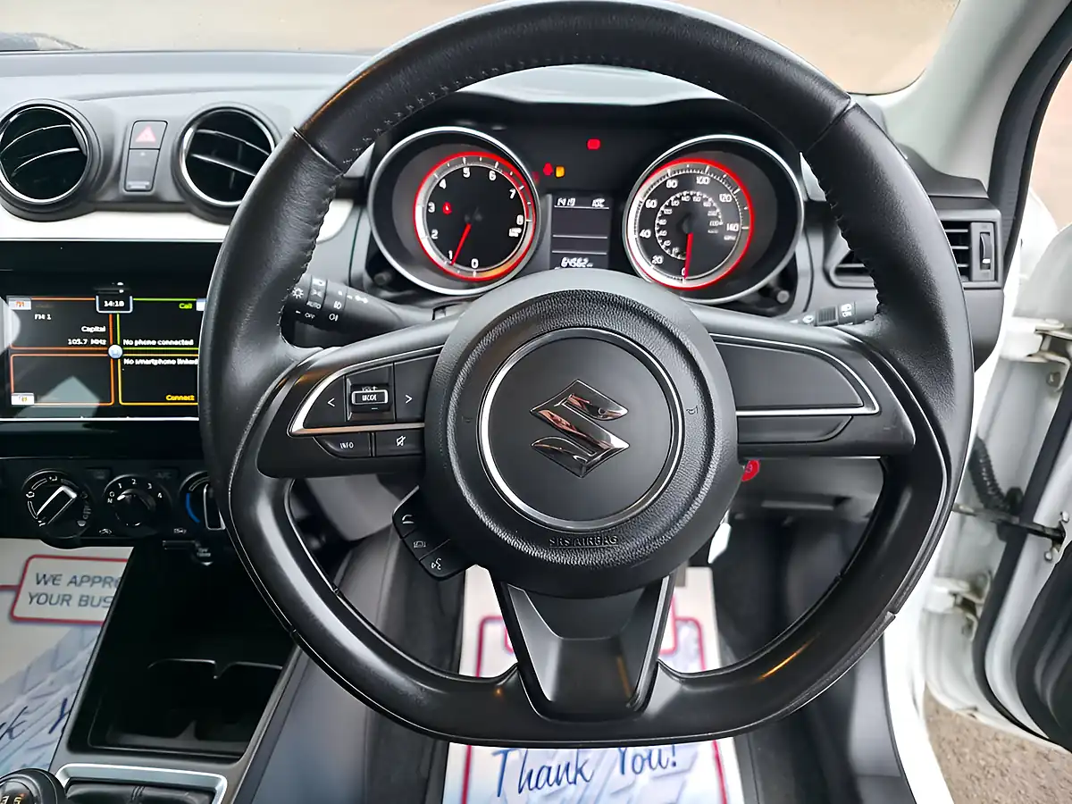 Used 2018 Suzuki Swift Sz-T White - Interior and Exterior details 9