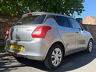 Used 2018 Suzuki Swift SZ3 Silver - Interior and Exterior details 4