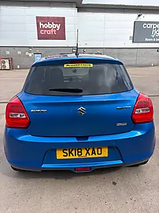 Used 2018 Suzuki Swift SZ5 Blue - Interior and Exterior details 4