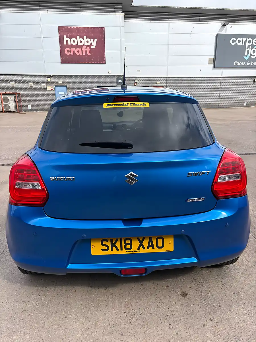 Used 2018 Suzuki Swift SZ5 Blue - Interior and Exterior details 4