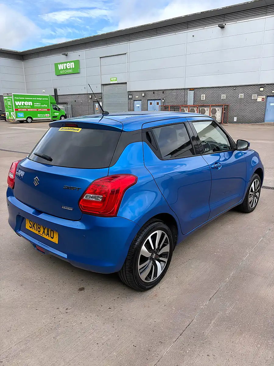 Used 2018 Suzuki Swift SZ5 Blue - Interior and Exterior details 5