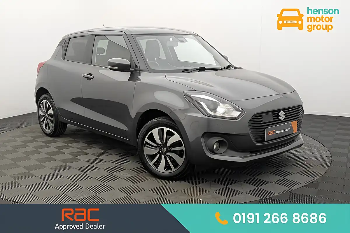Used 2018 Suzuki Swift SZ5 Grey - Front View