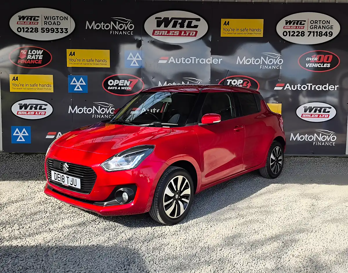 Used 2018 Suzuki Swift SZ5 Red - Front View