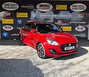 Used 2018 Suzuki Swift SZ5 Red - Interior and Exterior details 4