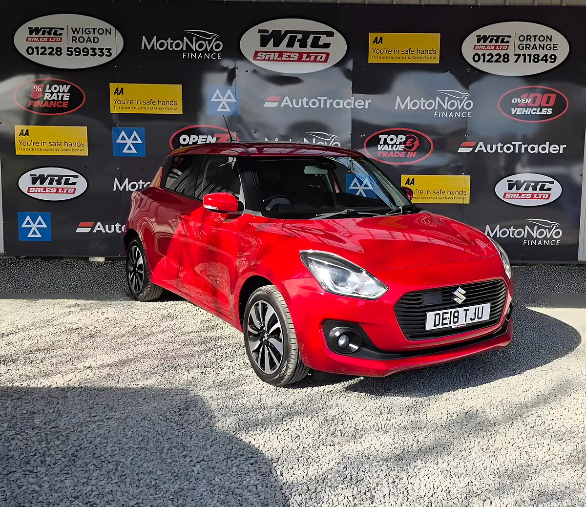 Used 2018 Suzuki Swift SZ5 Red - Interior and Exterior details 4