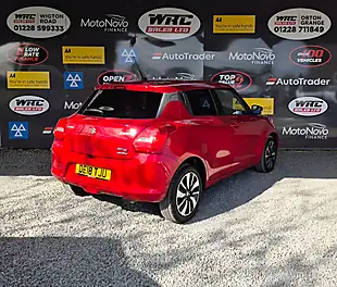 Used 2018 Suzuki Swift SZ5 Red - Interior and Exterior details 6