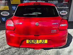 Used 2018 Suzuki Swift SZ5 Red - Interior and Exterior details 8
