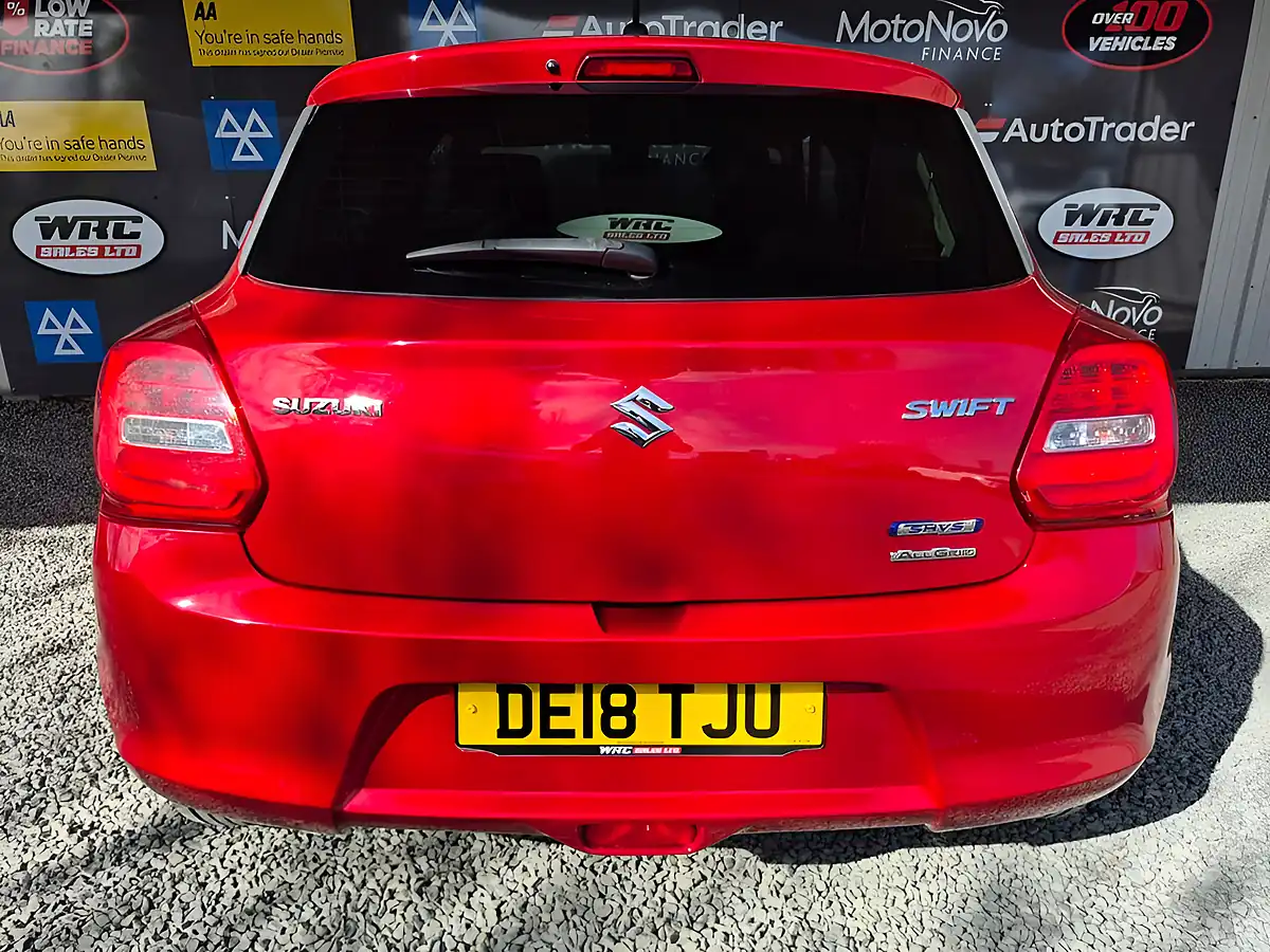Used 2018 Suzuki Swift SZ5 Red - Interior and Exterior details 8