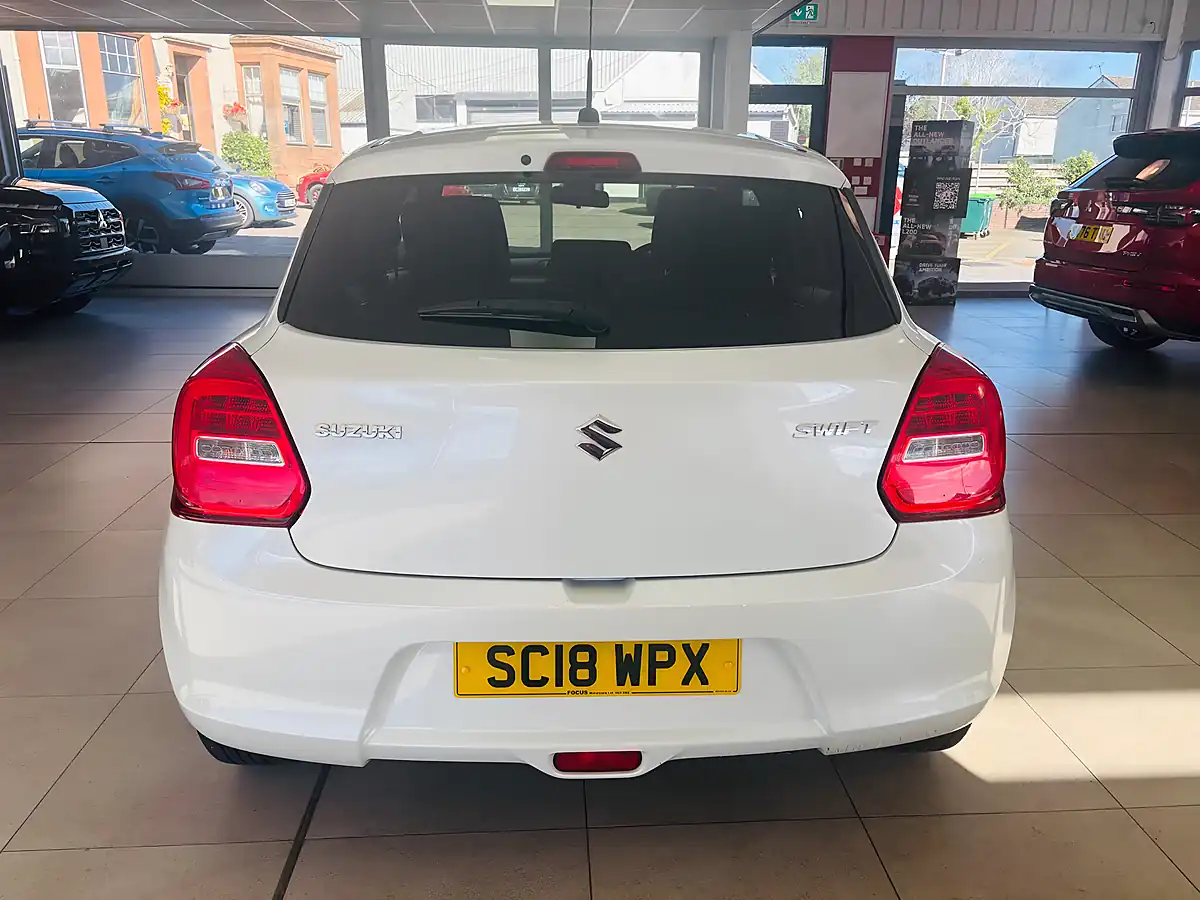 Used 2018 Suzuki Swift SZ5 White - Interior and Exterior details 6