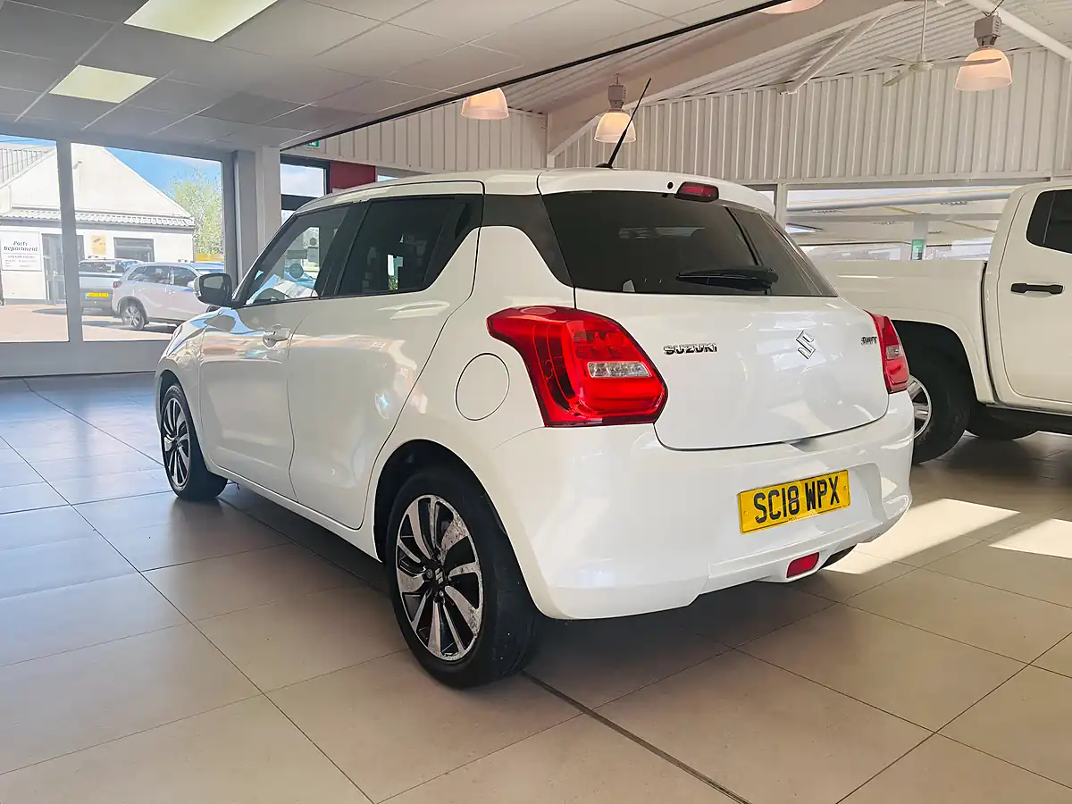 Used 2018 Suzuki Swift SZ5 White - Interior and Exterior details 7
