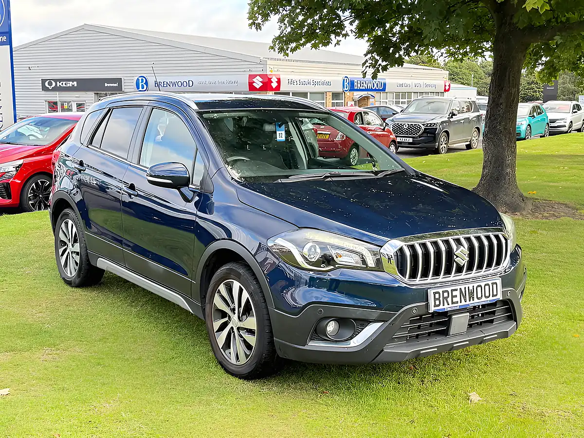 Used 2018 Suzuki SX4 S-Cross Sz-T Blue - Front View