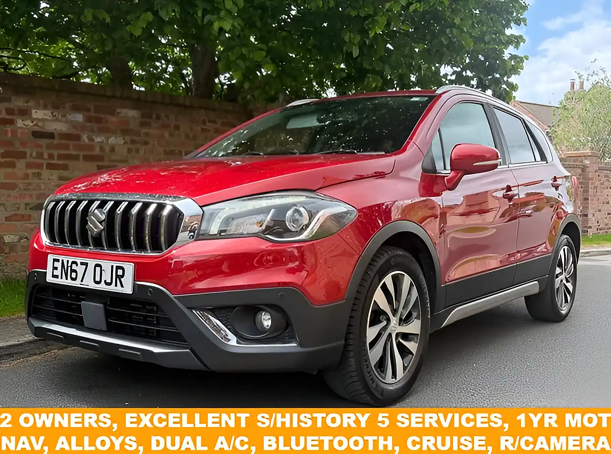 Used 2018 Suzuki Sx4 S-Cross Sz-T Red - Front View